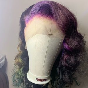 Lace front wig
